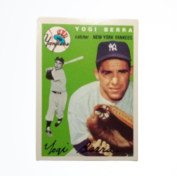 1994 Topps Baseball Archives 1954 Series #50 Yogi Berra Collector Trading Card - Picture 1 of 5
